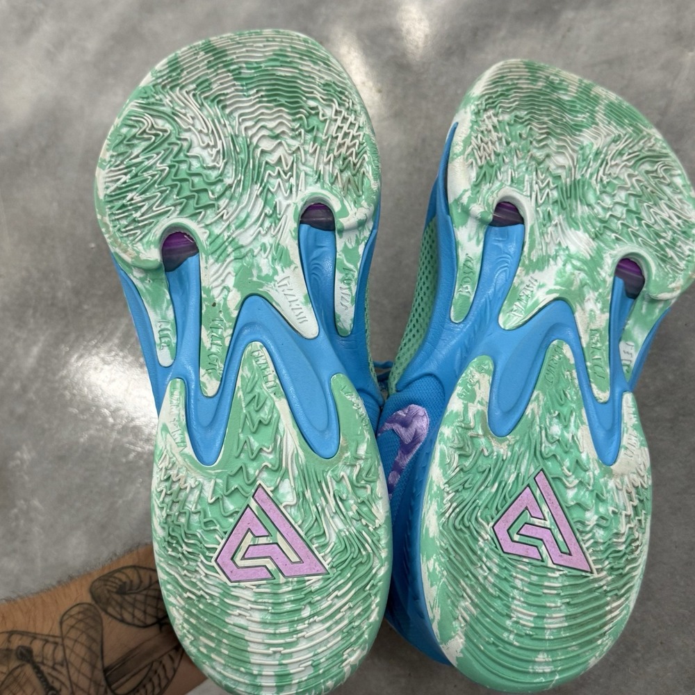 Nike Zoom Freak 4 Birthstone Mens 12 Giannis Basketball Shoes DJ6149-400 Blue - Picture 6 of 9